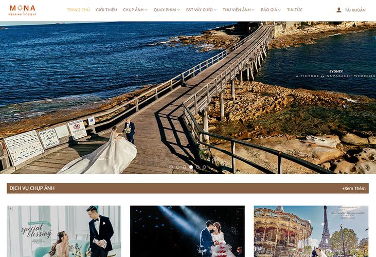 婚纱摄影工作室网站设计服务-北京传诚信